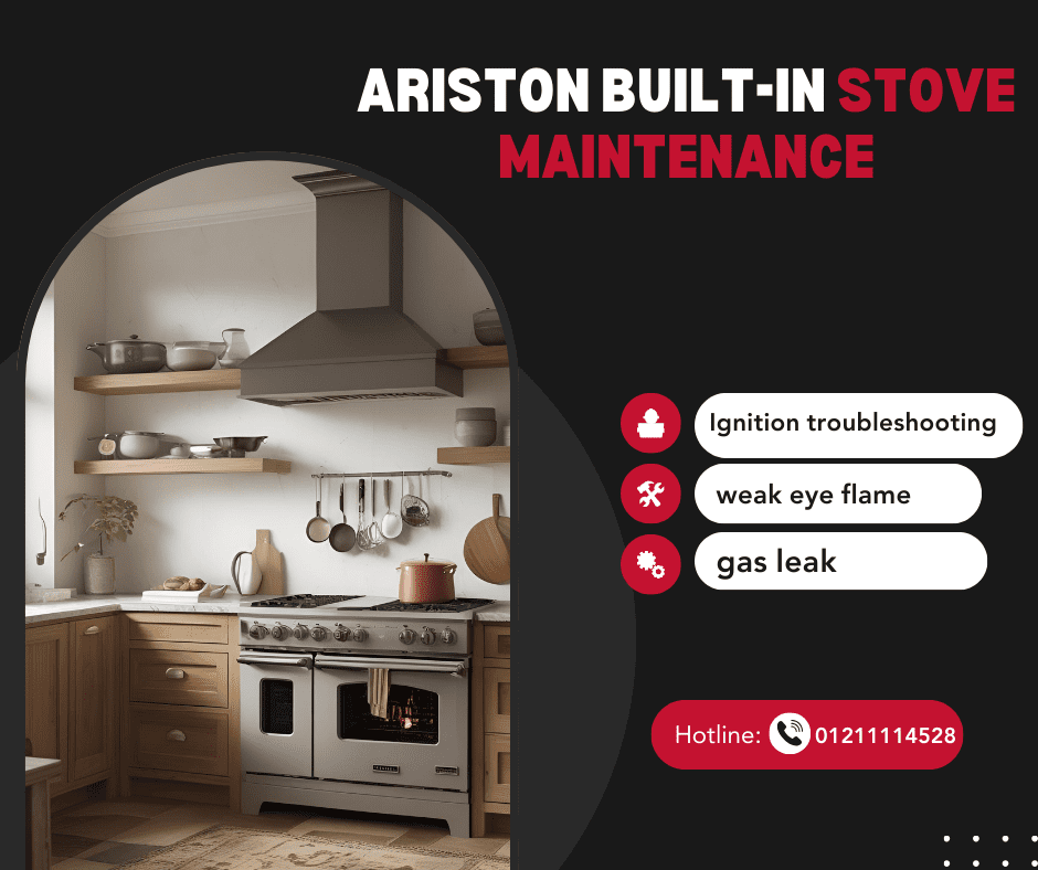 Maintenance for All Ariston Cooker Models in Egypt